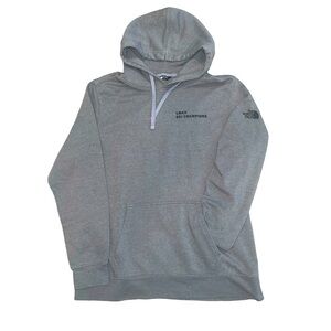 North Face Hoodie LMAX SKIN CHAMPIONS Heather Gray Size XL